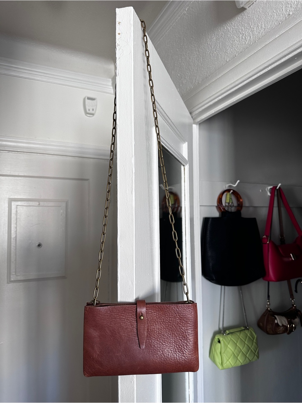 Madewell Leather Crossbody Mini Bag